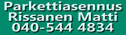 Parkettiasennus Rissanen Matti logo